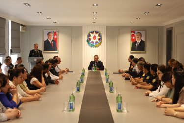 Yevlaxda “İnsan hüquqları” aylığı çərçivəsində tədbir keçirilib