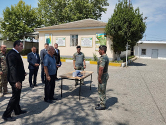 26 İyun-Azərbaycan Respublikasının Silahlı Qüvvələri Günü münasibətilə növbəti tədbir keçirilmişdir
