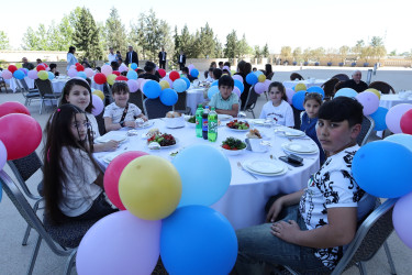 Yevlaxda 1 İyun-Uşaqların Beynəlxalq Müdafiəsi Günü münasibətilə tədbir keçirilib
