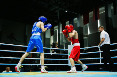 III MDB Oyunlarının boks yarışlarında idmançılarımızdan