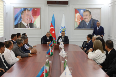 Yevlaxda 5 iyun-Su Təsərrüfatı və Meliorasiya İşçilərinin peşə bayramı günü qeyd olunub