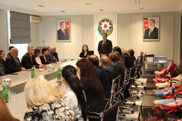 Yevlaxda 5 oktyabr-Beynəlxalq Müəllimlər günü münasibətilə tədbir keçirilmişdir