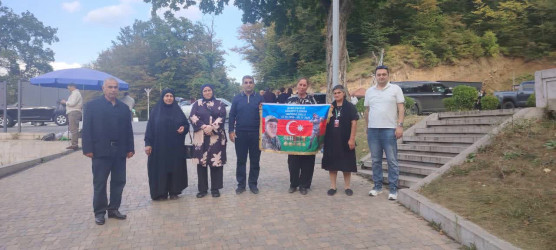 Yevlax rayonundan olan şəhid ailələri işğaldan azad edilmiş ərazilərə səfər edib