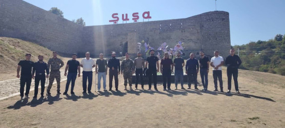 Yevlaxdan olan qazilərin işğaldan azad edilmiş ərazilərə səfəri təşkil olunub