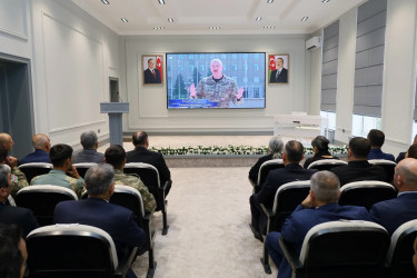 Yevlaxda “Suveren Azərbaycan” adlı tədbir keçirilib