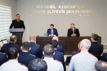 Yevlaxda Prokurorluq işçilərinin peşə bayramı və Azərbaycan Prokurorluğunun yaranmasının 108-ci ildönümü qeyd olunub