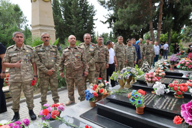 Yevlaxda 26 İyun–Silahlı Qüvvələr Günü qeyd olunub