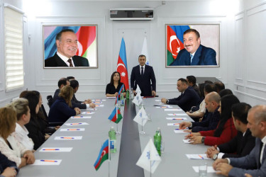 Yevlaxda 18 Oktyabr–Müstəqilliyinin Bərpası Günü münasibətilə tədbir keçirilib