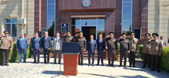 Yevlaxda "Gənc xilasedici və yanğınsöndürən" Ümumrespublika yarışlarının zona birinciliyi keçirilib