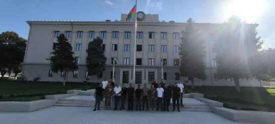 Yevlaxdan olan qazilərin işğaldan azad edilmiş ərazilərə səfəri təşkil olunub