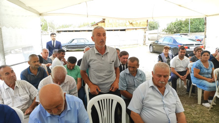 İcra Hakimiyyətinin Başçısı növbəti səyyar qəbulunu rayonun Yenicə kəndində keçirmişdir