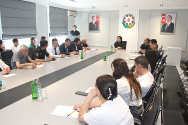 Yevlaxda 26 İyun - Narkomaniya və Narkobiznesə qarşı Beynəlxalq Mübarizə Gününə həsr olunmuş maarifləndirici tədbir keçirilmişdir