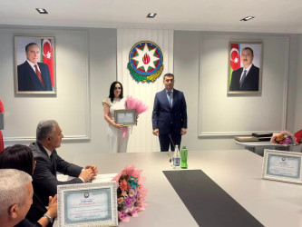 Yevlaxda 23 İyun-Dövlət Qulluqçularının Peşə Bayramı günü münasibətilə tədbir keçirilib