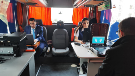 "ASAN xidmət” in müasir texnoloji avadanlıqla təchiz edilmiş xüsusi avtobusu 1 ay ərzində Yevlax rayon sakinlərinə səyyar xidmət göstərəcək