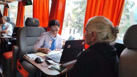 "ASAN xidmət” in müasir texnoloji avadanlıqla təchiz edilmiş xüsusi avtobusu 1 ay ərzində Yevlax rayon sakinlərinə səyyar xidmət göstərəcək