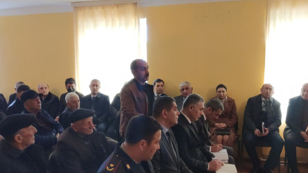 Aşağı Qarxun kənd sakinlərinin müraciətləri dinlənildi