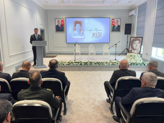 Yevlaxda görkəmli oftalmoloq-alim, akademik Zərifə Əliyevanın anadan olmasının 103-cü ildönümü münasibətilə tədbir keçirilib