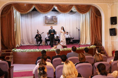 Yevlaxda Milli Musiqi Gününə həsr edilmiş tədbir keçirilib