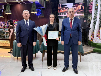 Yevlaxda 8 Mart–Beynəlxalq Qadınlar Gününə həsr edilmiş tədbir keçirilib