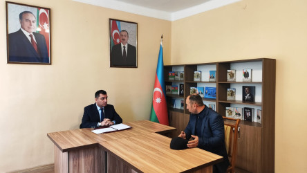 İcra Hakimiyyətində növbəti vətəndaş qəbulu keçirilmişdir