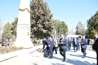 Yevlaxda “Böyük Zəfər Heydər Əliyev ideyalarının təntənəsi idi” adlı tədbir keçirilmişdir