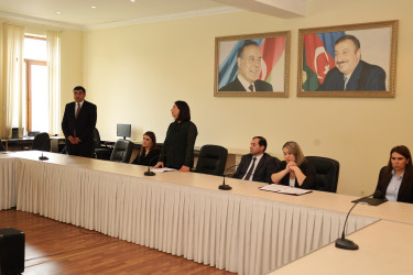 Yevlaxda “Dilimiz – Milli Kimliyimizdir!” adlı tədbir keçirilib