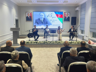 Yevlaxda 15 İyun – Milli Qurtuluş Gününə həsr olunmuş tədbir keçirilib