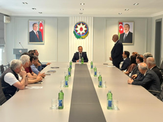 Yevlaxda Azərbaycan Respublikası Prezidentinin 2025-ci il 25 iyun tarixli Sərəncamı ilə təsdiq edilmişdir “Cəzaçəkmə müəssisələrində peşə təhsilinin keyfiyyətinin yüksəldilməsinə və mövcud infrastrukturun təkmilləşdirilməsinə dair 2025–2030-cu illər üçün Fəaliyyət Planı”nın 8.5.1-ci bəndinin icrası çərçivəsində tədbir keçirilib