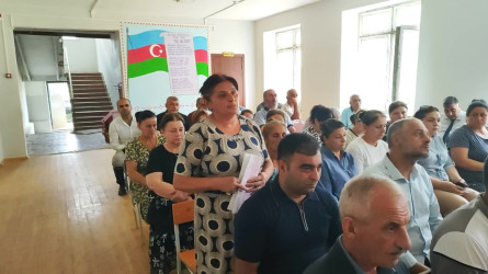 Havarlı kənd sakinlərinin müraciətləri dinlənilib