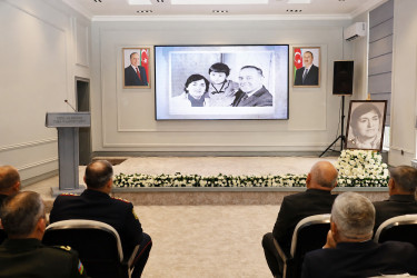 Yevlaxda görkəmli oftalmoloq-alim, akademik Zərifə Əliyevanın anadan olmasının 103-cü ildönümü münasibətilə tədbir keçirilib