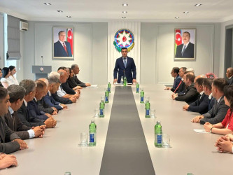 Yevlaxda 23 İyun-Dövlət Qulluqçularının Peşə Bayramı günü münasibətilə tədbir keçirilib