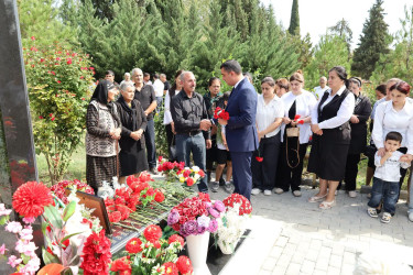 Yevlaxda 27 Sentyabr-Anım Günü münasibətilə tədbir keçirilib