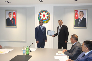Yevlax Şəhər İcra Hakimiyyətində 2025-ci ildə rayonda yaş barama istehsalının yekunlarına həsr olunmuş görüş keçirilmişdir