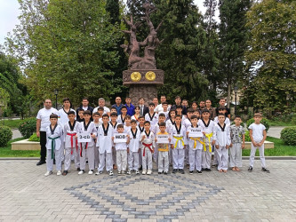 Yevlaxda III MDB oyunlarına dəstək məqsədilə nümunəvi çıxışlar nümayiş etdirildi