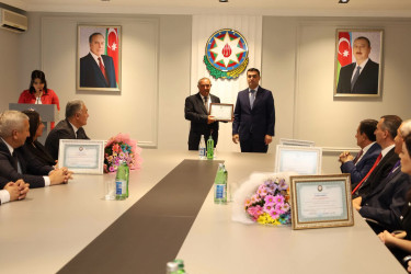 Yevlaxda 23 İyun-Dövlət Qulluqçularının Peşə Bayramı günü münasibətilə tədbir keçirilib