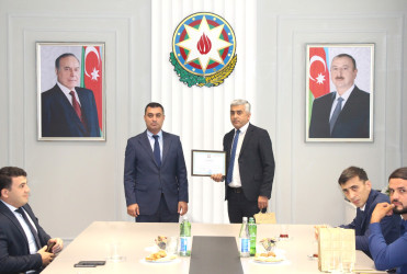 Yevlaxda bir qrup mətbuat nümayəndələri ilə görüş keçirilib
