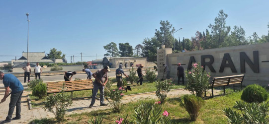 Rayonun Aran qəsəbəsində, Yuxarı Qarxun və Xaldan kəndlərində iməciliklər keçirilib
