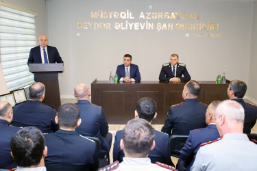 Yevlaxda Prokurorluq işçilərinin peşə bayramı və Azərbaycan Prokurorluğunun yaranmasının 108-ci ildönümü qeyd olunub