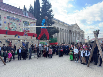 Yevlaxda Novruz bayramı və İlaxır çərşənbə təntənəli şəkildə qeyd olunub