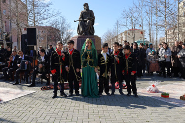 Yevlaxda od çərşənbəsi qeyd olunub