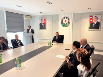 Yevlaxda Azərbaycan Respublikası Prezidentinin 2025-ci il 25 iyun tarixli Sərəncamı ilə təsdiq edilmişdir “Cəzaçəkmə müəssisələrində peşə təhsilinin keyfiyyətinin yüksəldilməsinə və mövcud infrastrukturun təkmilləşdirilməsinə dair 2025–2030-cu illər üçün Fəaliyyət Planı”nın 8.5.1-ci bəndinin icrası çərçivəsində tədbir keçirilib