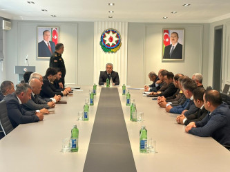 Yevlax Şəhər İcra Hakimiyyəti yanında İxrac Neft və Qaz Boru Kəmərlərinin Təhlükəsizliyi üzrə Komissiyanın növbəti iclası keçirilib