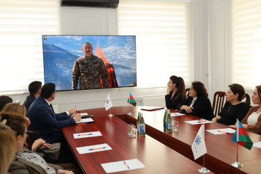 Yevlaxda “Xalqın seçimi-dövlətin gücü” mövzusunda tədbir keçirilmişdir