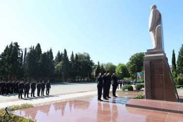 Yevlaxda 2 İyul-Azərbaycan Polisi Günü münasibətilə tədbir keçirilib