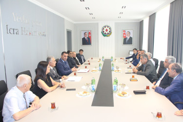 Yevlaxda bir qrup mətbuat nümayəndələri ilə görüş keçirilib