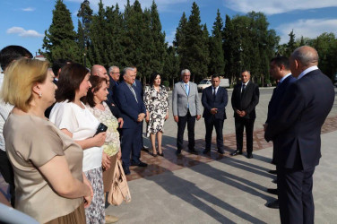 Yevlaxda tibb işçilərinin peşə bayramı günü qeyd olunub