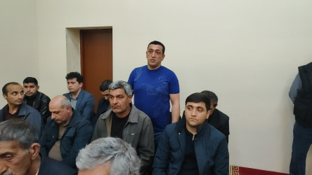 Aran qəsəbəsində sakinlərin müraciətləri dinlənilib