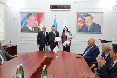 Yevlaxda 5 iyun-Su Təsərrüfatı və Meliorasiya İşçilərinin peşə bayramı günü qeyd olunub