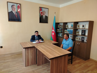 Şəhər İcra Hakimiyyətinin Başçısı növbəti vətəndaş qəbulu keçirmişdir