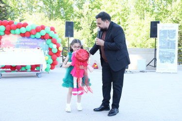 Yevlaxda 1 İyun-Uşaqların Beynəlxalq Müdafiəsi Günü münasibətilə tədbir keçirilib